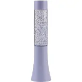 Itotal - Flared Glitter Lamp - Pastel Purple - 33.5 cm