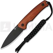 CIVIVI Altus Fixed Blade C20076B-3, Blackwashed 14C28N, Guibourtia Wood Taschenmesser
