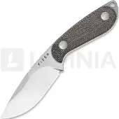 Kizer Cutlery Buddy 1081A8 Stonewashed 14C28N, Black Micarta, Fahrtenmesser, Maksim Epifantsev Design