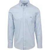 Gant Casual Hemd Poplin Hellblau
