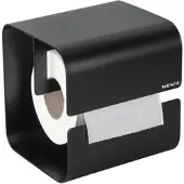Wenko Toilettenpapierhalter Turbo -Loc Lizan Schwarz
