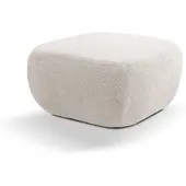 Masseno POLSTERHOCKER AMICO Modern Sitzhocker, Fußhocker Hellgrau