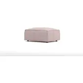S-Style Möbel HOCKER Nova Puderrosa Cord