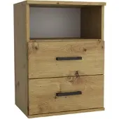 Masseno NACHTTISCH NOCTA 48/65,5/35 cm Eiche Artisan