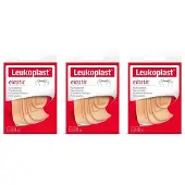 Leukoplast Elastic Strips 19x76/25x76/50x76/22 mm x3 3x40 St Pflaster