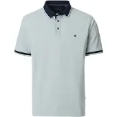 Casamoda Polo Piqu&eacute; Contrast Hellgr&uuml;n