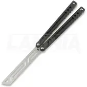 Squid Industries Carbon Fiber Nautilus V2 Bali-song Trainingsmesser, schwarz