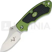V Nives Stout Linerlock Taschenmesser, grün