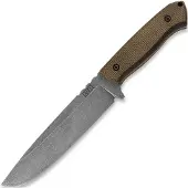 Za-Pas Knives Expendable, Brown Micarta, Stonewash