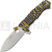 Andre de Villiers Trailboss Wave Tab Taschenmesser, V-Mill Flame Ano