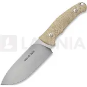 Viper Ranger - Stonewash - Natural Canvas Micarta Messer