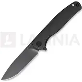 Vosteed Mini Labrador - Blackwash - Titanium Taschenmesser, schwarz