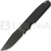 Rapax Buddy - Blackwash - G10 Taschenmesser, schwarz