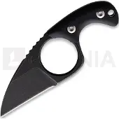 Fred perrin Le Shorty Black Neck Knife Halsmesser