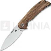 FOX Black Paradigma BF-781-ZW, Satin D2, Zebra Wood, Taschenmesser