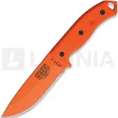 ESEE Model 5 Überlebensmesser, orange/orange G10, black kydex sheath