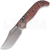 Vosteed Naga - Stonewash - Raindrop Micarta Taschenmesser, Copper