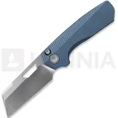 Vosteed Nip-L - Satin & Brushed - Titanium Taschenmesser, blau