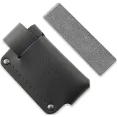 Peltonen Knives Sharpening stone in leather holster