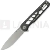 Tactile Knife Rockwall Flipper V2 Skeletonized - Stonewash - Titanium Taschenmesser, schwarz