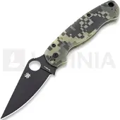 Spyderco Para Military 2 camo Taschenmesser, schwarz