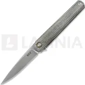 MKM-Maniago Knife Makers Flame L Taschenmesser, Drop Point, GC Micarta