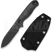 Kizer Cutlery Drop Bear Fix 3 1095 Messer, Black Micarta