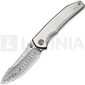 We Knife Ryson Damasteel Taschenmesser, Gray Titanium