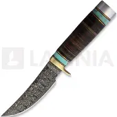 Rough Ryder Damascus Hunter Granton Edge