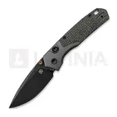 Vosteed Psyop 299 - Blackwash - Norplex UltreX Micarta Taschenmesser, schwarz