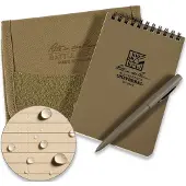 Rite in the rain Tri-Fold Kit 4" x 6", Tan