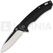 QSP Knife Woodpecker Taschenmesser, schwarz