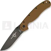 Ontario RAT-1 Taschenmesser, braun/schwarz