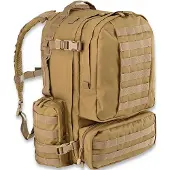 Defcon 5 Extreme modular Backpack Rucksack, coyote tan