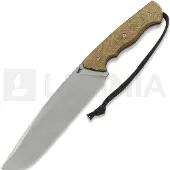 MK Knives & Tools Crowbar FTB Elmax Messer, Natural Canvas Micarta