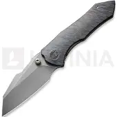 We Knife High-Fin Flamed Tiger Stripe Taschenmesser