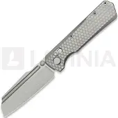 GEO Knife Noxiz - Stonewash - Titanium Taschenmesser