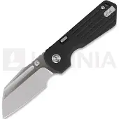 Vosteed Hedgehog - Bead Blast & Brushed - Aluminium Taschenmesser, schwarz