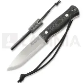Joker Bushlord Messer, Black Micarta, Firesteel