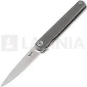 MKM Knives Flame Drop Point. sandblasted Taschenmesser
