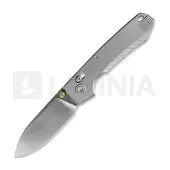 Vosteed Raccoon TiSlim Crossbar - Satin - Titanium Taschenmesser, grau