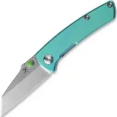 Kansept Knives Little Main Street Green Anodized Ti Taschenmesser