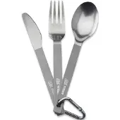 Esbit Titan Besteck-Set 3-TEILIG MIT ETUI schwarz