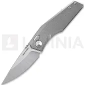 RealSteel Spectrum Premium Taschenmesser, Gray Titanium, Satin