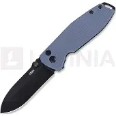CRKT Squid XM Button Lock Taschenmesser, grau