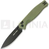 RealSteel Huginn Compact, Green G-10, Black PVD