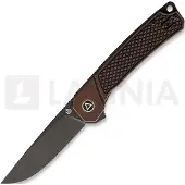 QSP Knife Osprey Linerlock Copper Taschenmesser, schwarz