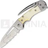 Myerchin Generation 2 Crew Bone Taschenmesser, Wellenschliff