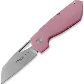Maserin FOLDING KNIFE,M390-PINK G10 HD.