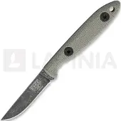 ESEE Camp Lore Canvas Micarta Messer, black oxide
